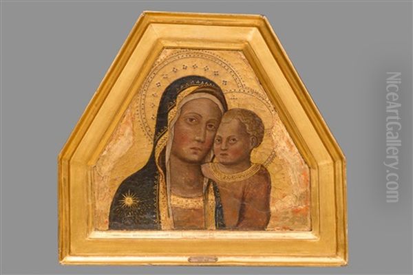 Vierge A L'enfant Oil Painting by Andrea Vanni