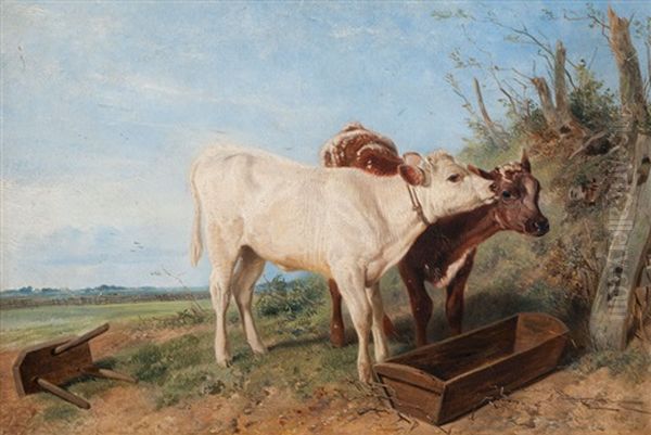 Bereit Fur Das Fruhstuck Oil Painting by Richard Ansdell