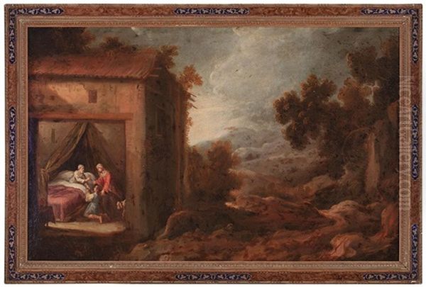 Jacob E Isaac Oil Painting by Francisco Antolinez Y Ochoa