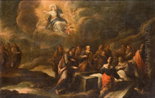 Asuncion De La Virgen Oil Painting by Francisco Antolinez Y Ochoa