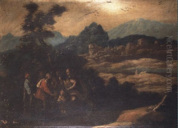 Escena Bblica Oil Painting by Francisco Antolinez Y Ochoa