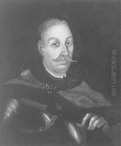 Portrait Eines Adeligen Oil Painting by Aleksei Petrovich Antropov