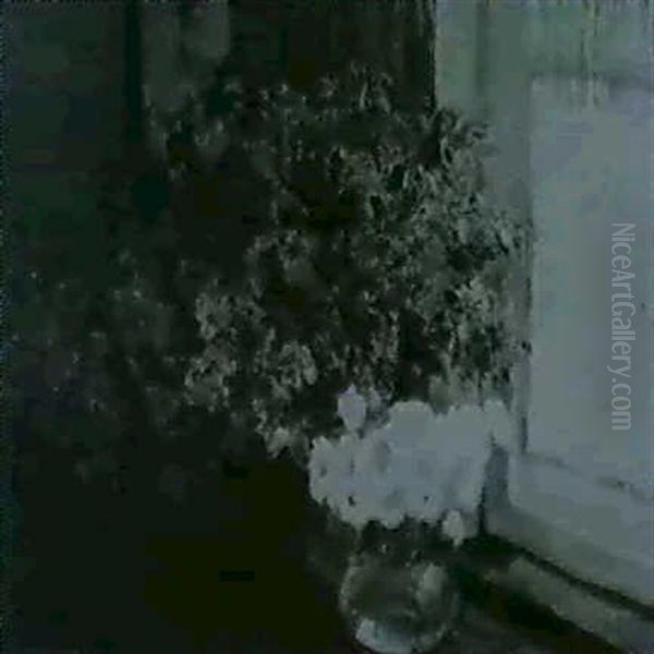 Stilleben Mit Azalee Oil Painting by Armand Adrien Marie Apol