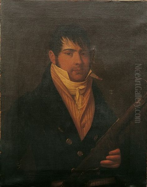 Bildnis Eines Musikers Oil Painting by Andrea, the Elder Appiani