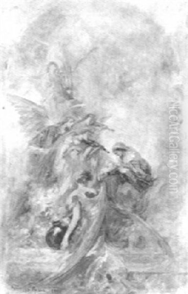 La Nativita Oil Painting by Giuseppe Aprea