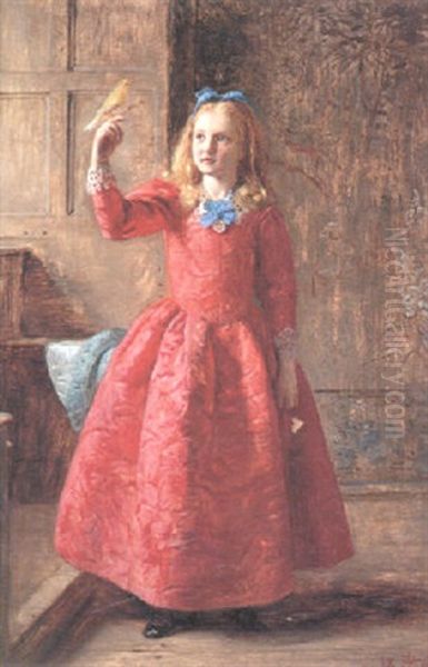 Sing Me A Sweet Song Oil Painting by James Archer