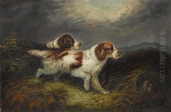 First Point Oil Painting by George Armfield