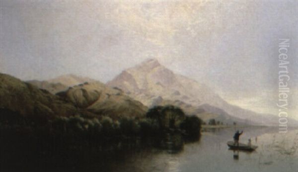 Jacob And Rebecca Oil Painting by Edward Armitage