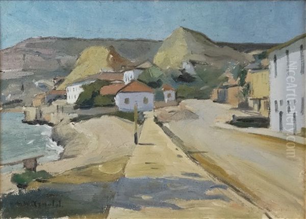 Balcic Oil Painting by Max Arnold