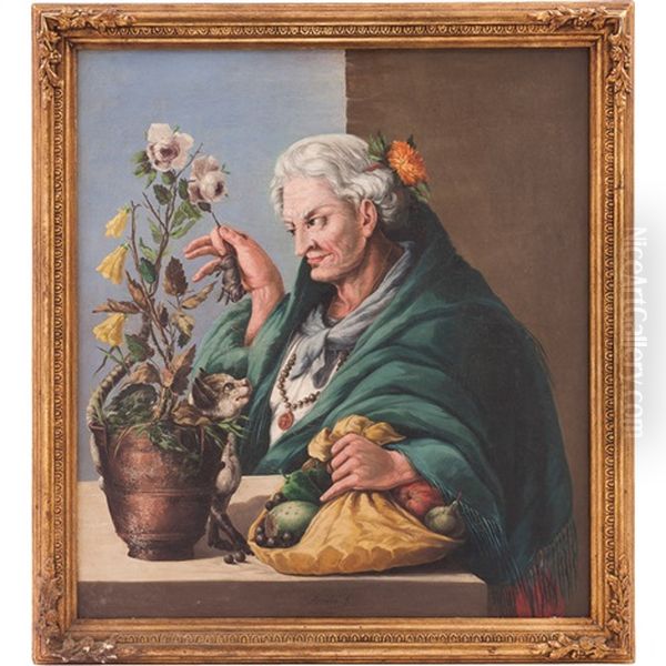 La Hora De La Comida Oil Painting by Jose Agustin Arrieta