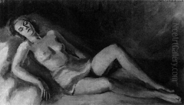 Nu Endormi Oil Painting by Maurice Asselin