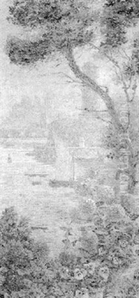 Sans Titre Oil Painting by Henri Aurrens