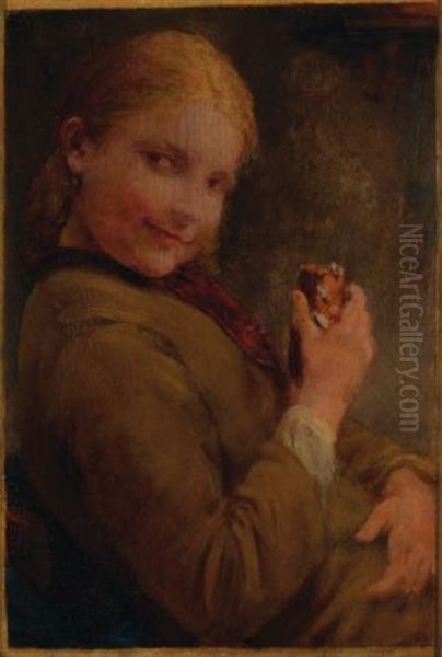 Possible Monogram (ll) Oil Painting by William (P.) Babcock