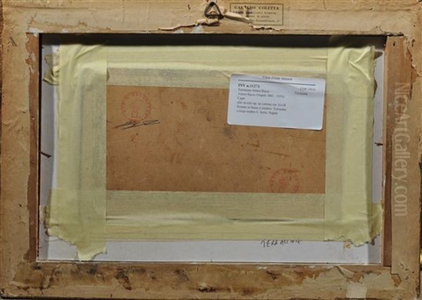 Capri Oil Painting by Terracina Arturo Bacio