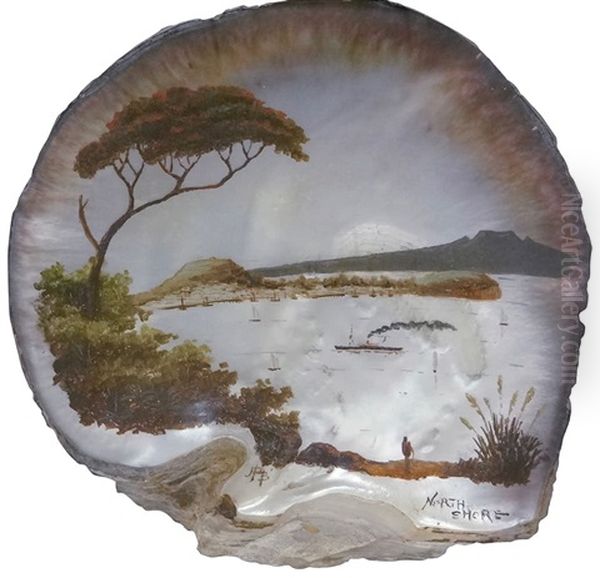 North Shore Oil Painting by John Philemon Backhouse