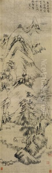 Landscape Oil Painting by Bada Shanren