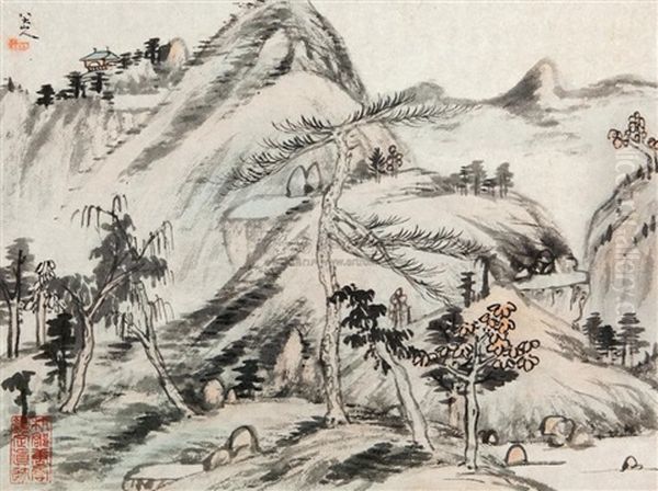 Landscape Oil Painting by Bada Shanren