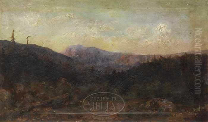 Horseshoe Park, Stage, Colorado Oil Painting by Charles Partridge Adams