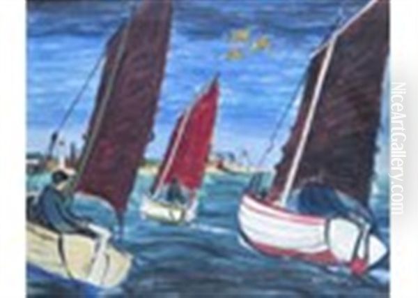 South Esk Oil Painting by Edward Baird