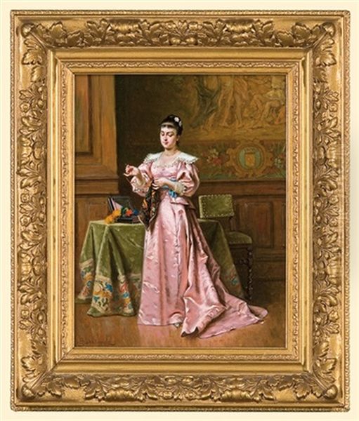 Embridress Oil Painting by Ladislaus Bakalowicz