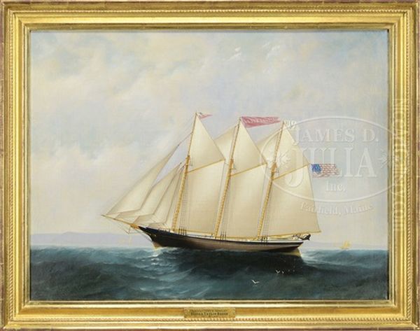 Abby K. Bentley Oil Painting by Elisha (Taylor) Baker