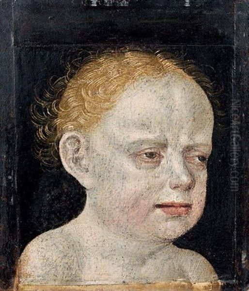 Tete D'enfant Oil Painting by Hans Baldung Grien