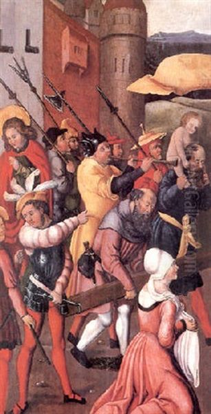 Le Portement De Croix Oil Painting by Hans Baldung Grien
