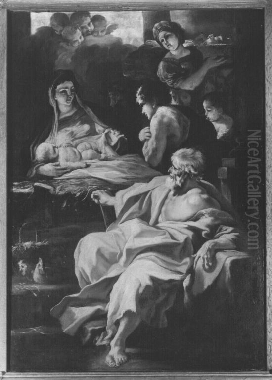 Anbetung Der Hirten Oil Painting by Antonio Balestra