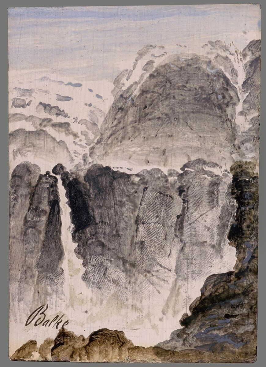 Rjukanfossen Oil Painting by Peder Balke