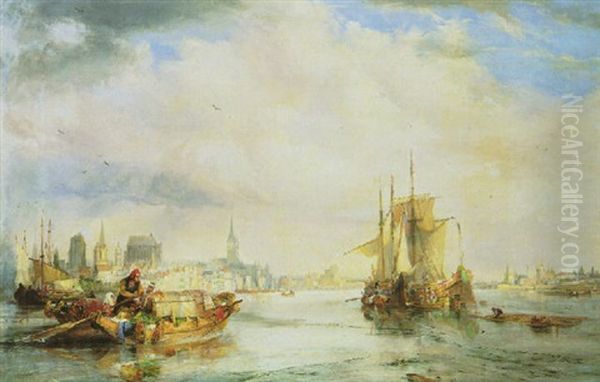 Blick Auf Koln Oil Painting by George Balmer