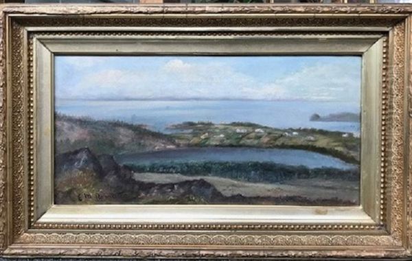 Winter In Holland Oil Painting by Edward Mitchell Bannister