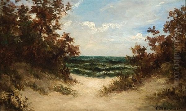 Winter In Holland Oil Painting by Edward Mitchell Bannister