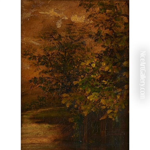 Landscape Oil Painting by Edward Mitchell Bannister