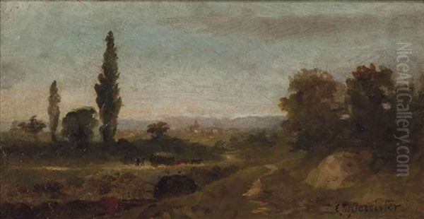 The Hay Wagon Oil Painting by Edward Mitchell Bannister