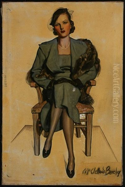 The Fox Fling Oil Painting by Mcclelland Barclay