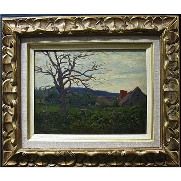 Ferme En Automne Oil Painting by Wilfred Molson Barnes