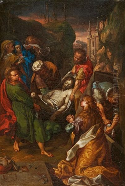 The Deposition Oil Painting by Federico Barocci