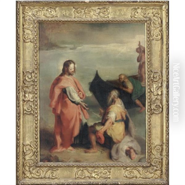 La Chiamata Di Sant'andrea Oil Painting by Federico Barocci