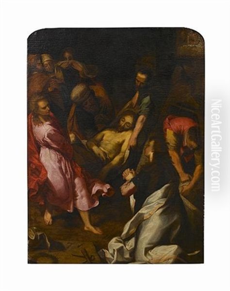 The Deposition Oil Painting by Federico Barocci