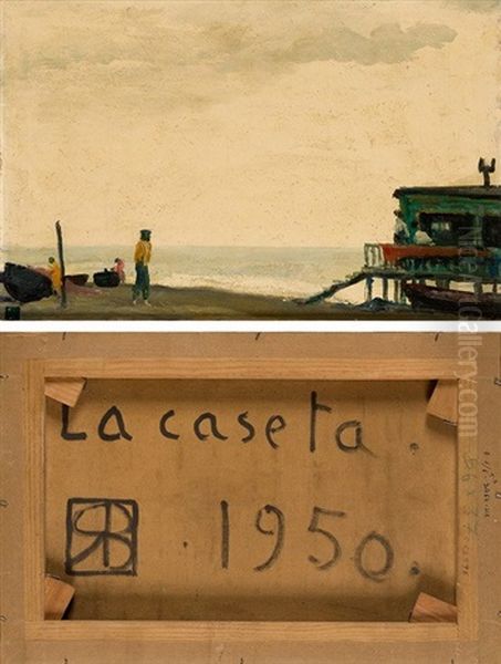 La Caseta, 1950 Oil Painting by Ricardo Baroja Nessi