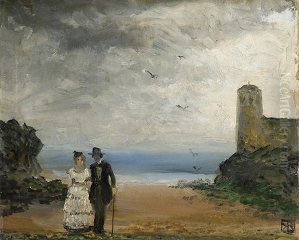 Atalaya Oil Painting by Ricardo Baroja Nessi