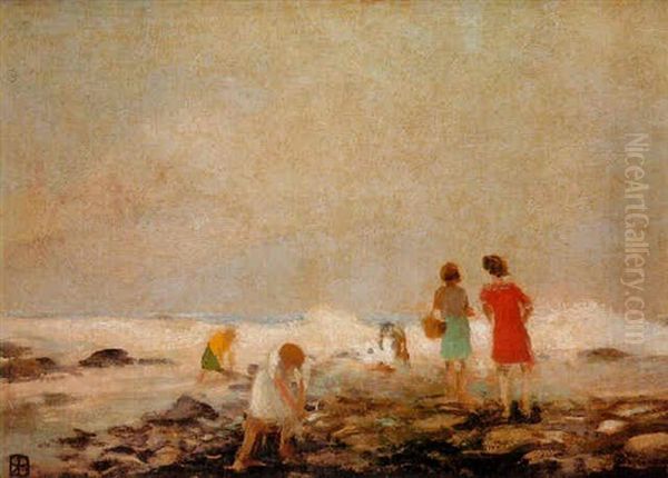 A Las Chirlas Oil Painting by Ricardo Baroja Nessi