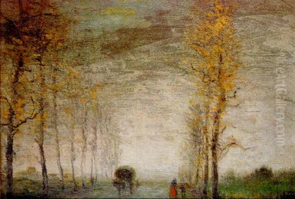 Mucho Frio Oil Painting by Ricardo Baroja Nessi