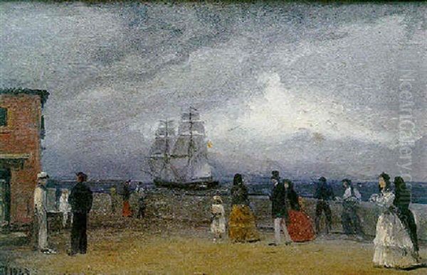 El Bergantin Oil Painting by Ricardo Baroja Nessi