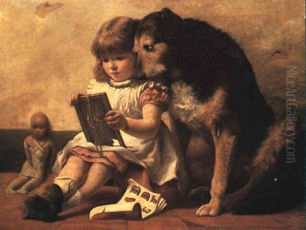 Two Heads Are Better Than One Oil Painting by Francis Barraud