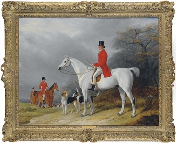 Thomas Tyrwhitt-drake Oil Painting by William Barraud