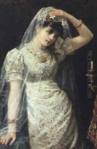 The Bride Oil Painting by Jerry Barrett