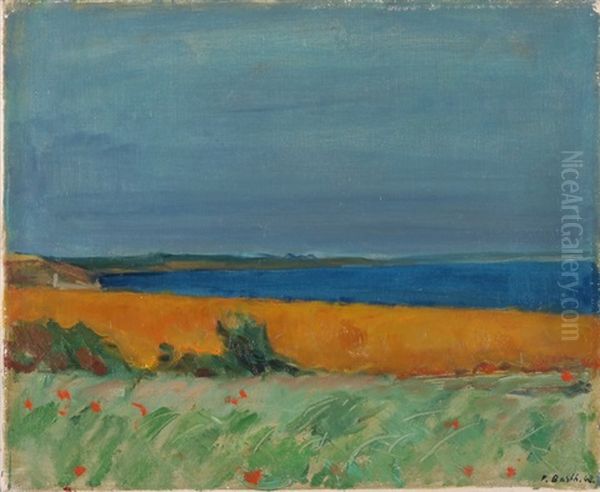 Am Ufer Des Genfersees Oil Painting by Paul Basilius Barth