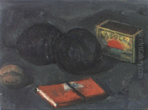 Petite Nature Morte Oil Painting by Paul Basilius Barth