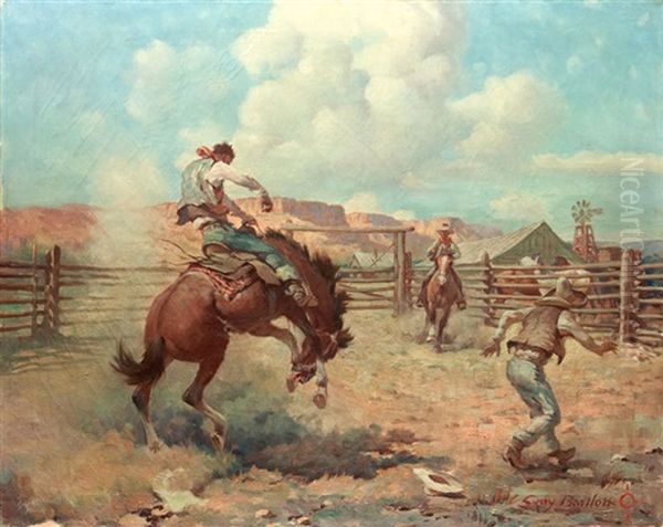 The Twister Oil Painting by Gray Phineas Bartlett